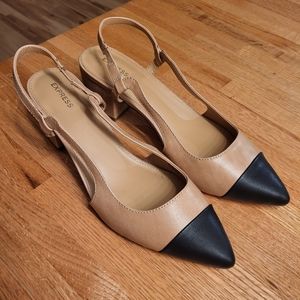 Express Size 10 Slingback (Chanel Lookalike/Dupe)